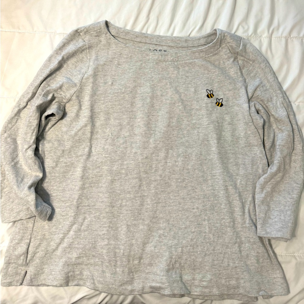 Bumble bee Loft boatneck sweater